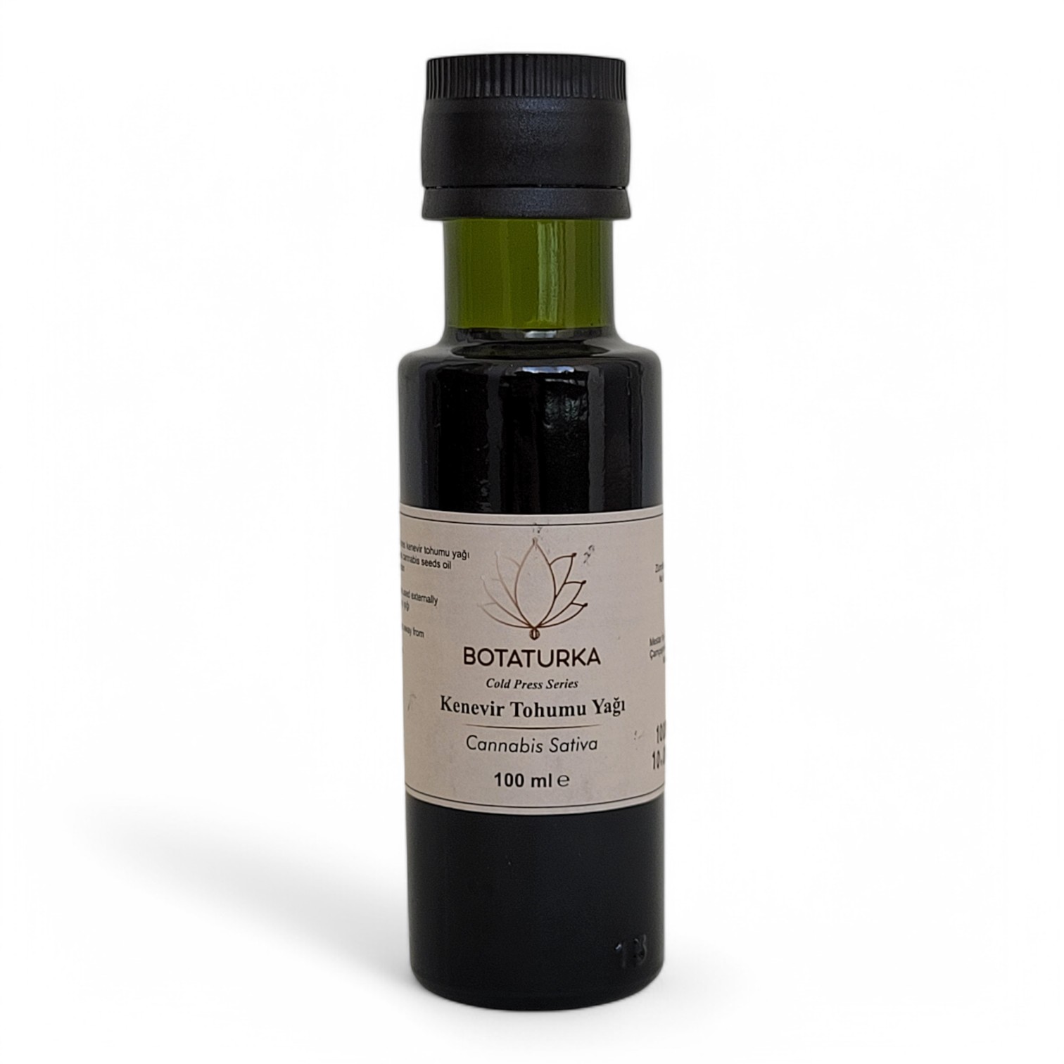 Kenevir Tohumu Yağı Soğuk Sıkım %100 Saf 100 ml