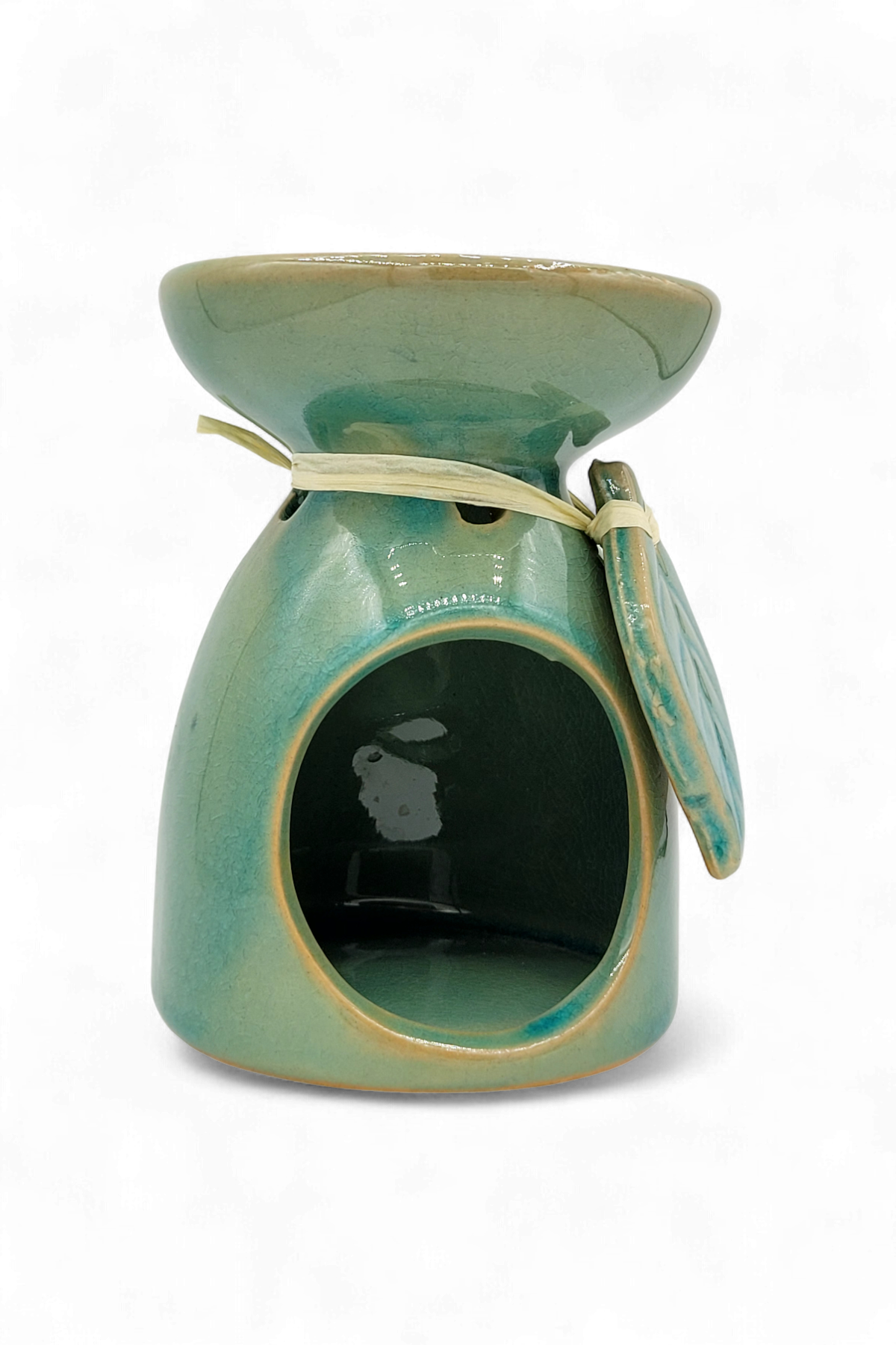 Yaprak Model Askılı Seramik Buhurdanlık